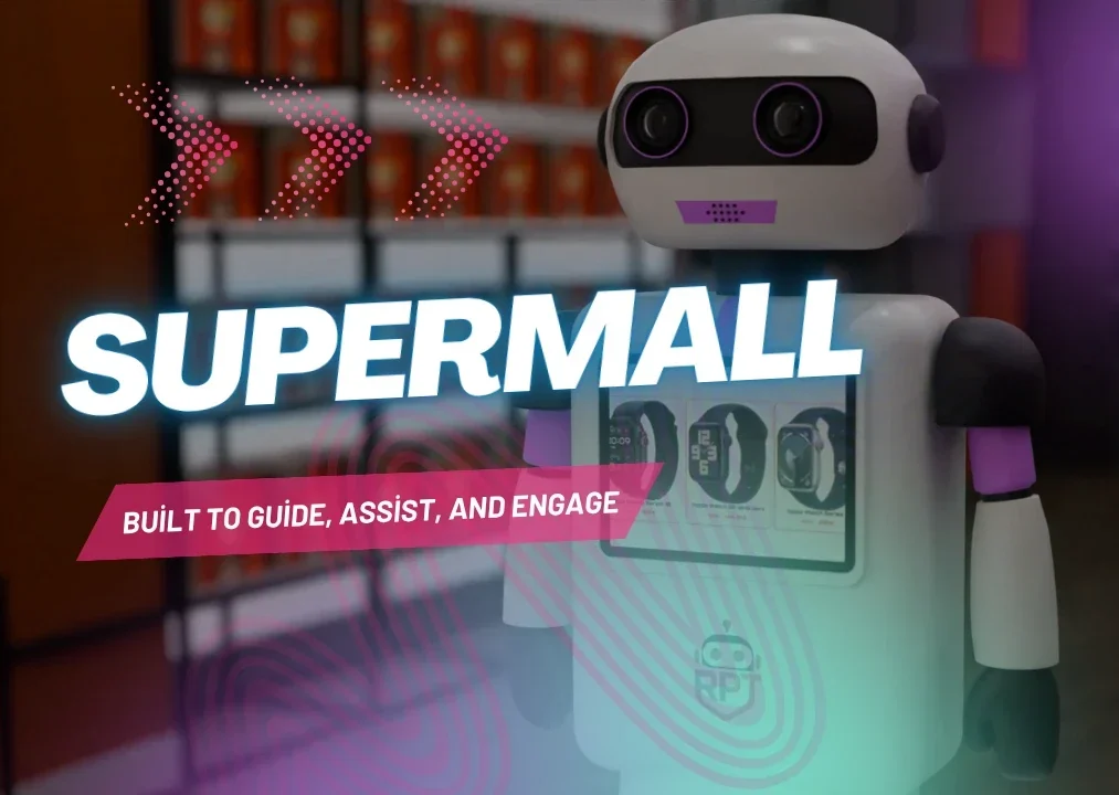 Custom Robot For Supermall robopulsetech