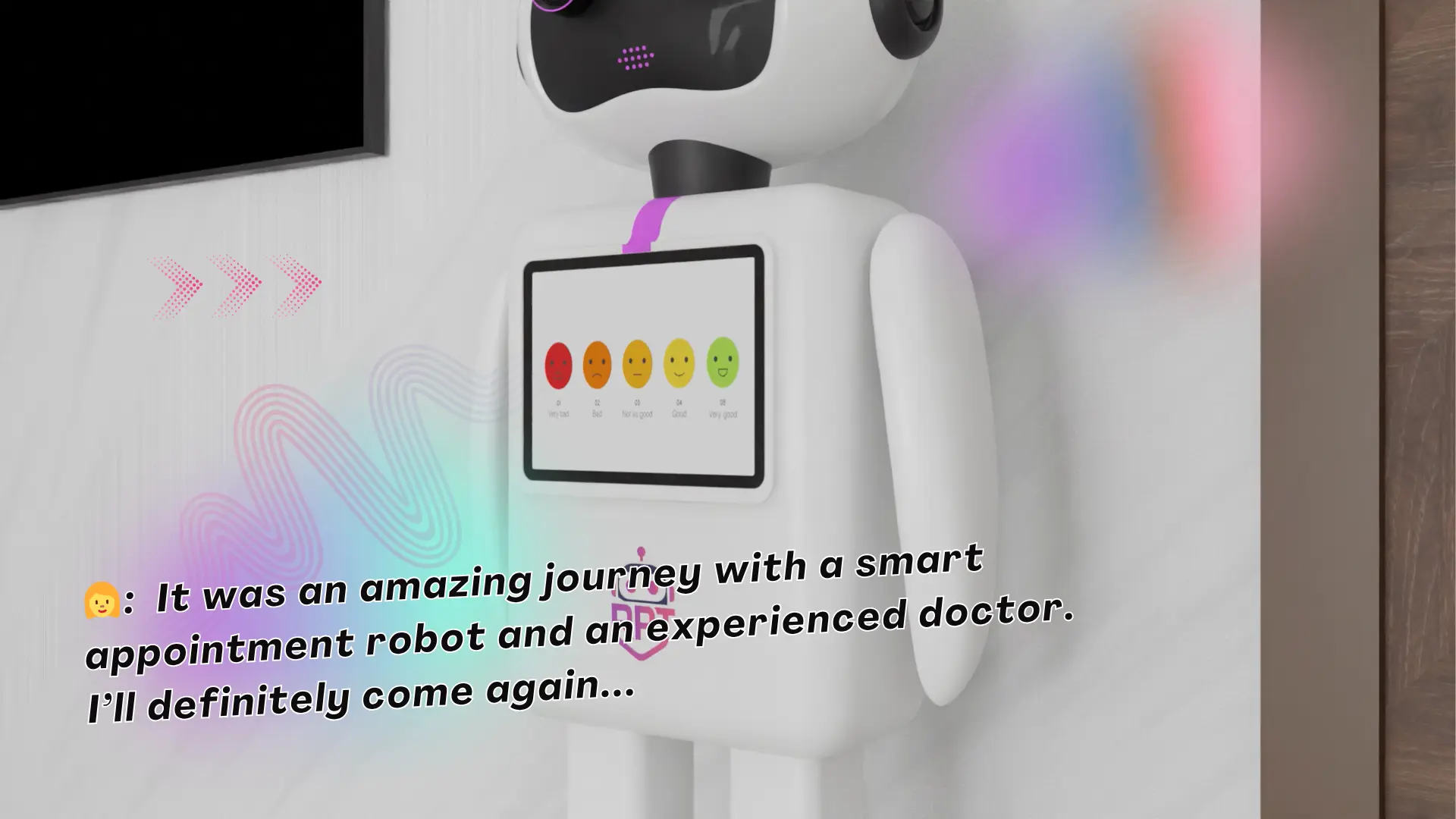Feedback Collection After Appointment - Pulse tech AI Receptionist Robot